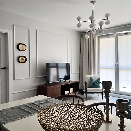 Nowoczesny Nad Morzem Z Tarasem Apartamento Grzybowo (West Pomeranian)