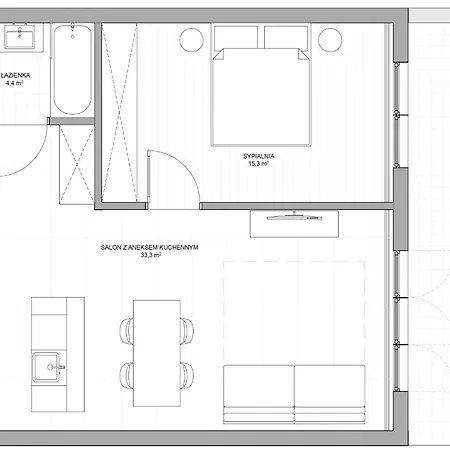 Nowoczesny Nad Morzem Z Tarasem Apartman *