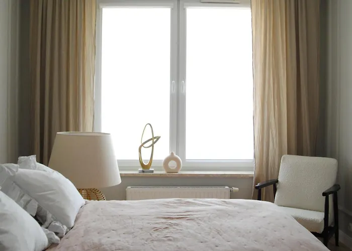 Nowoczesny Nad Morzem Z Tarasem 아파트